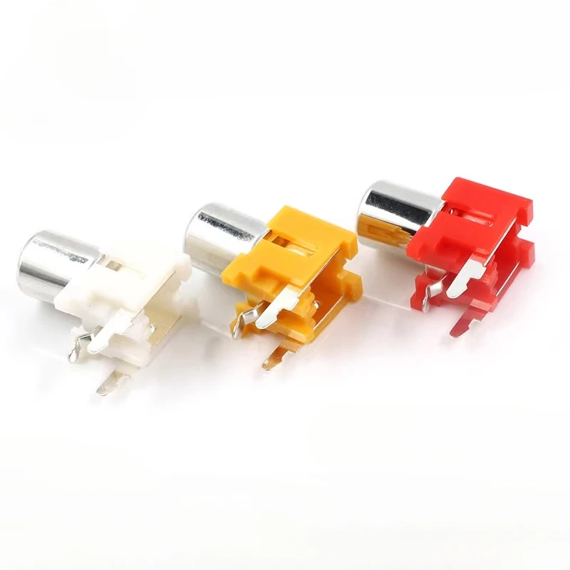 5PCS AV Co-Core Socket 3Pin RCA Seat Single Hole PCB Welded Audio And Video Socket lotus Seat AV-8.4-6A
5PCS AV Co-Core Socket 3Pin RCA Seat Single Hole PCB Welded Audio And Video Socket lotus Seat AV-8.4-6A