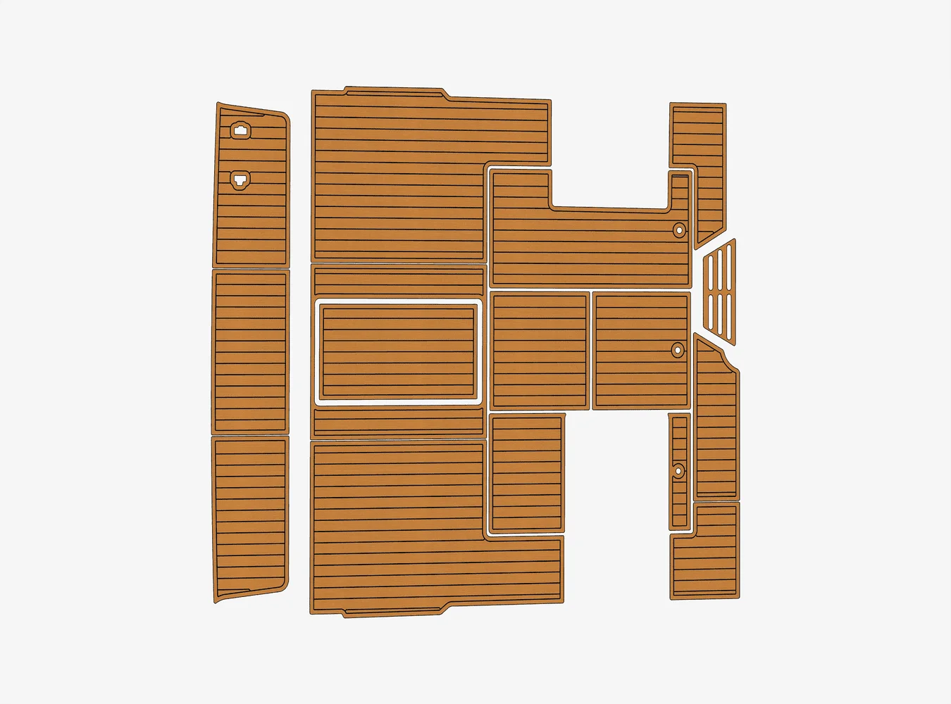 1991 Sea Ray 350 1/4" 6mm EVA foam Non-Slip PVC Teak Decking marine Mat seadek aqua carpet Marine Floor
1991 Sea Ray 350 1/4" 6mm EVA foam Non-Slip PVC Teak Decking marine Mat seadek aqua carpet Marine Floor