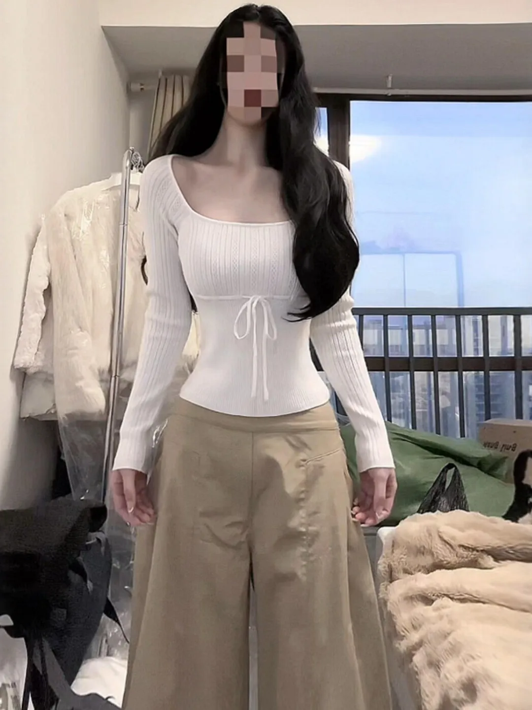 Soft Sle Unique Long Sve Knitted Sweater Slim Fit Retro Trend Spring 2026 Women's Faion Casual Wear Home Comfortable
Soft Sle Unique Long Sve Knitted Sweater Slim Fit Retro Trend Spring 2026 Women's Faion Casual Wear Home Comfortable