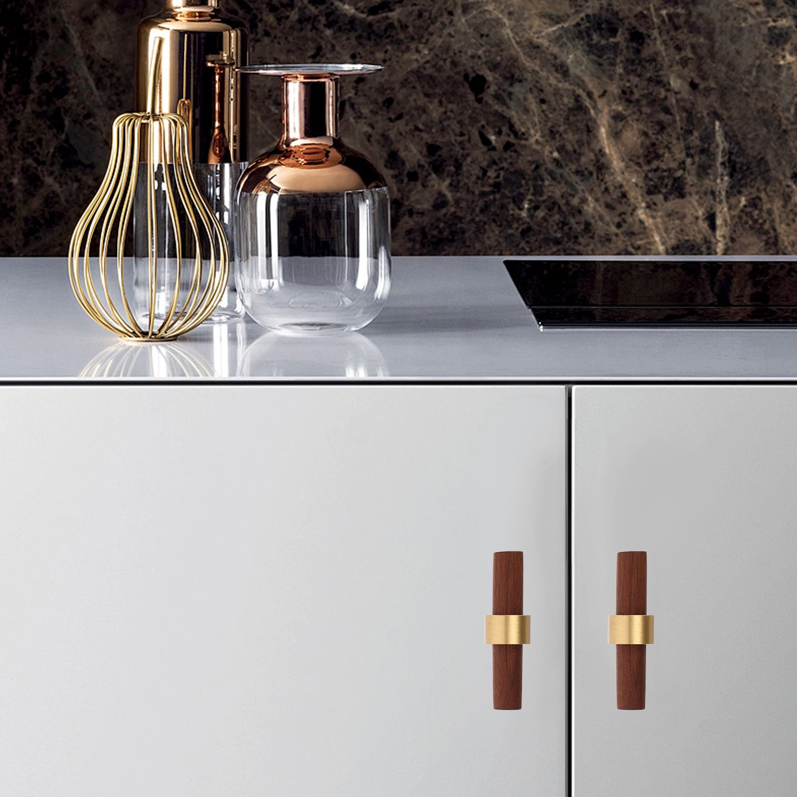 2pcs Luxury Cabinet Handles Modern Minimalist Design For Kitchen Drawers Wardrobes Comfortable Long Durable Wood Zinc Alloy Easy 
2pcs Luxury Cabinet Handles Modern Minimalist Design For Kitchen Drawers Wardrobes Comfortable Long Durable Wood Zinc Alloy Easy