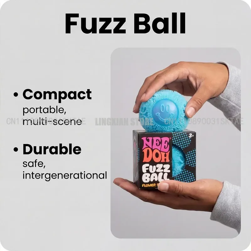 Kawaii Nee Doh Fuzz Ball Stress Ball Soft Fluffy Squeeze Toys Anti-Anxiety Squishy Ball Portable Office Relaxing Gift
Kawaii Nee Doh Fuzz Ball Stress Ball Soft Fluffy Squeeze Toys Anti-Anxiety Squishy Ball Portable Office Relaxing Gift