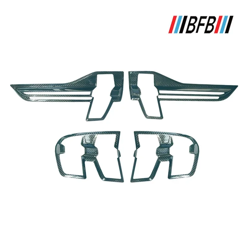 For Ford Mustang Mach-E Real Dry carbon fiber rear tail light exterior light decorative frame 2021+ Interior Mouldings
For Ford Mustang Mach-E Real Dry carbon fiber rear tail light exterior light decorative frame 2021+ Interior Mouldings