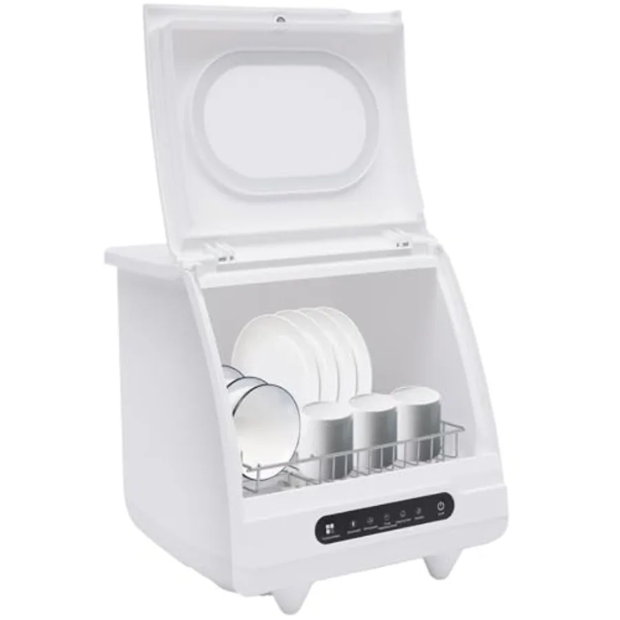 Портативная мини-посудомоечная машина мощностью 1200 Вт со встроенным резервуаром для воды емкостью 5 л для квартир, автофургонов, 5 программ, двойное распыление на 360 градусов
Портативная мини-посудомоечная машина мощностью 1200 Вт со встроенным резервуаром для воды емкостью 5 л для квартир, автофургонов, 5 программ, двойное распыление на 360 градусов