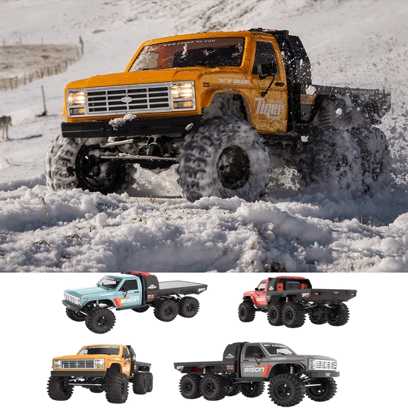 1/8 CROSSRC EMO XL Big Bison RC Электрический альпинистский автомобиль 6X6 Drive Off-Road Vehicle ARTR/Brushed/Brushless RC Модель автомобиля Игрушки для мальчиков
1/8 CROSSRC EMO XL Big Bison RC Электрический альпинистский автомобиль 6X6 Drive Off-Road Vehicle ARTR/Brushed/Brushless RC Модель автомобиля Игрушки для мальчиков