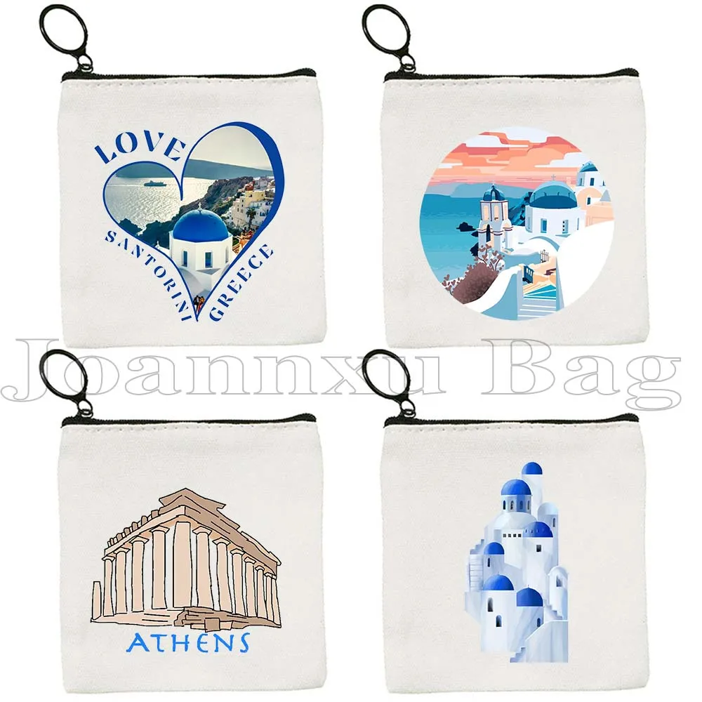Athens Greece Santorini Oia Island Landscape Greek Evil Eye Love Heart Cute Canvas Coin Purse Key Case Bag Wallet Zipper Pouch
Athens Greece Santorini Oia Island Landscape Greek Evil Eye Love Heart Cute Canvas Coin Purse Key Case Bag Wallet Zipper Pouch