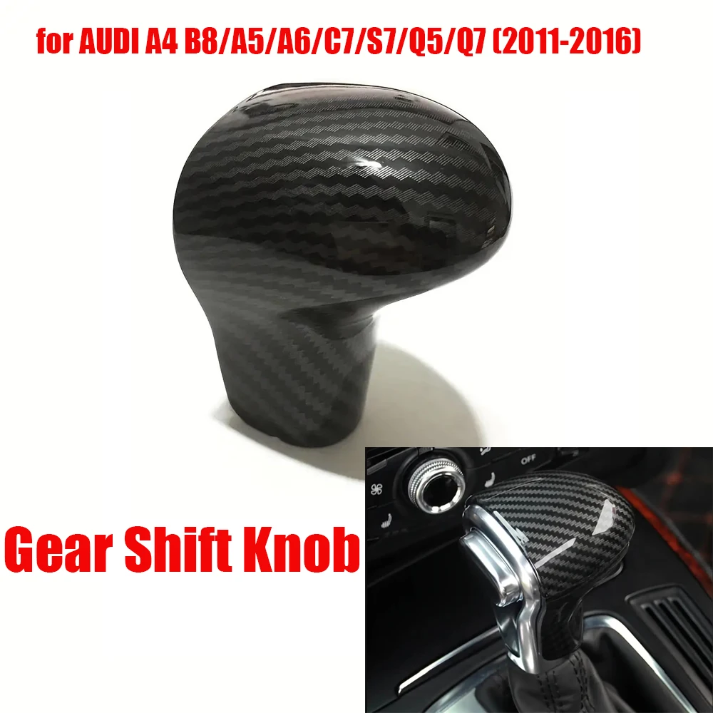 1PC Gear Shift Knob Head Cover For AUDI A4 B8/A5/A6/C7/S7/Q5/Q7 (2011-2016) Gear Shift Knob - Non-Slip Grip, Easy Installation
1PC Gear Shift Knob Head Cover For AUDI A4 B8/A5/A6/C7/S7/Q5/Q7 (2011-2016) Gear Shift Knob - Non-Slip Grip, Easy Installation