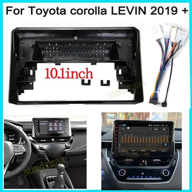 10.1 Inch Car Fascia for Toyota corolla LEVIN 2019 -2022 big screen 2 Din android Car Radio Fascia frame
10.1 Inch Car Fascia for Toyota corolla LEVIN 2019 -2022 big screen 2 Din android Car Radio Fascia frame