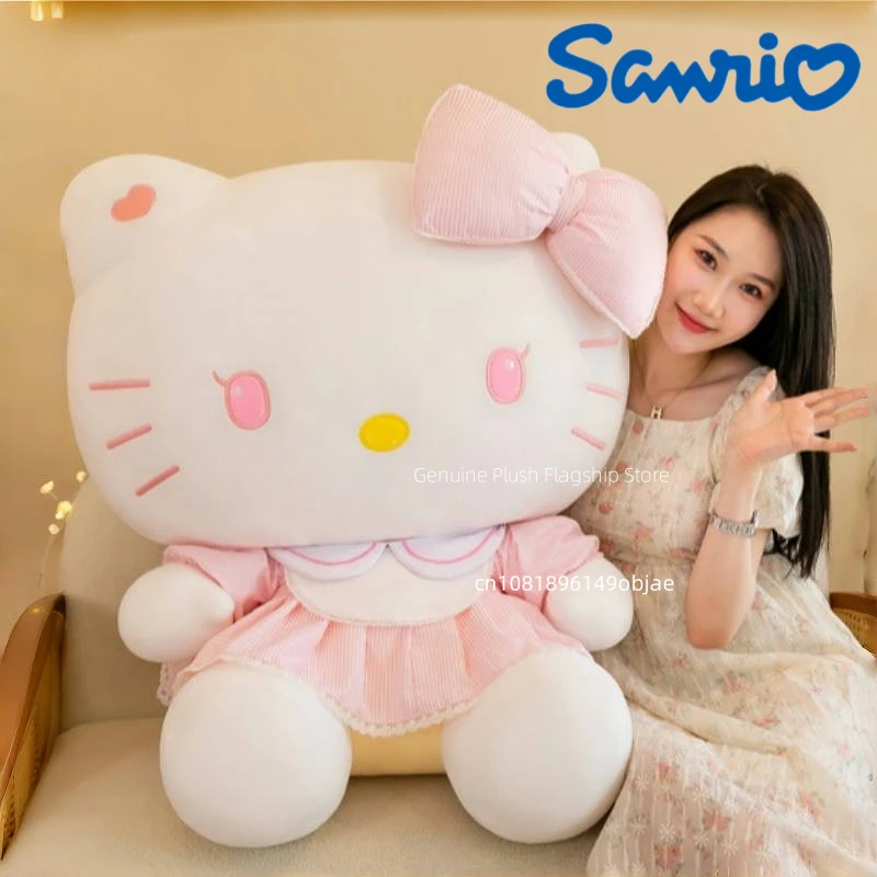 35/45/58/70 см большой размер Sanrio HelloKitty мультфильм аниме плюшевая кукла украшение комнаты Peluche подушка плюшевые украшения подарок
35/45/58/70 см большой размер Sanrio HelloKitty мультфильм аниме плюшевая кукла украшение комнаты Peluche подушка плюшевые украшения подарок