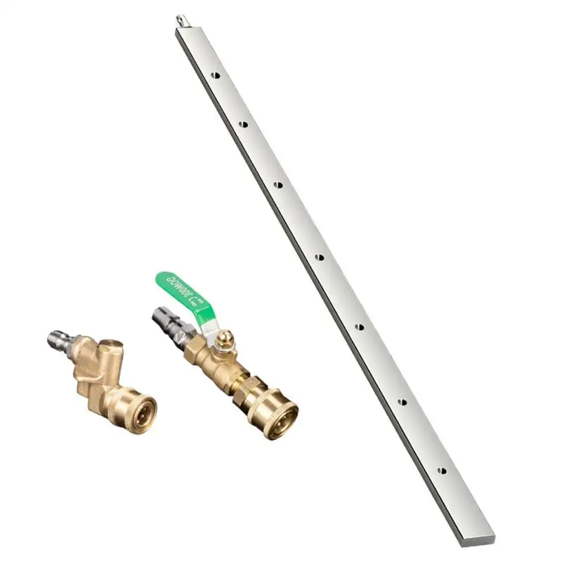 Radiator Cleaning Wand 23.6 Inch Radiator Flush Tool Stainless Steel Power Washer Wand with 1/4 Inch Quick Coupler for Washing
Radiator Cleaning Wand 23.6 Inch Radiator Flush Tool Stainless Steel Power Washer Wand with 1/4 Inch Quick Coupler for Washing