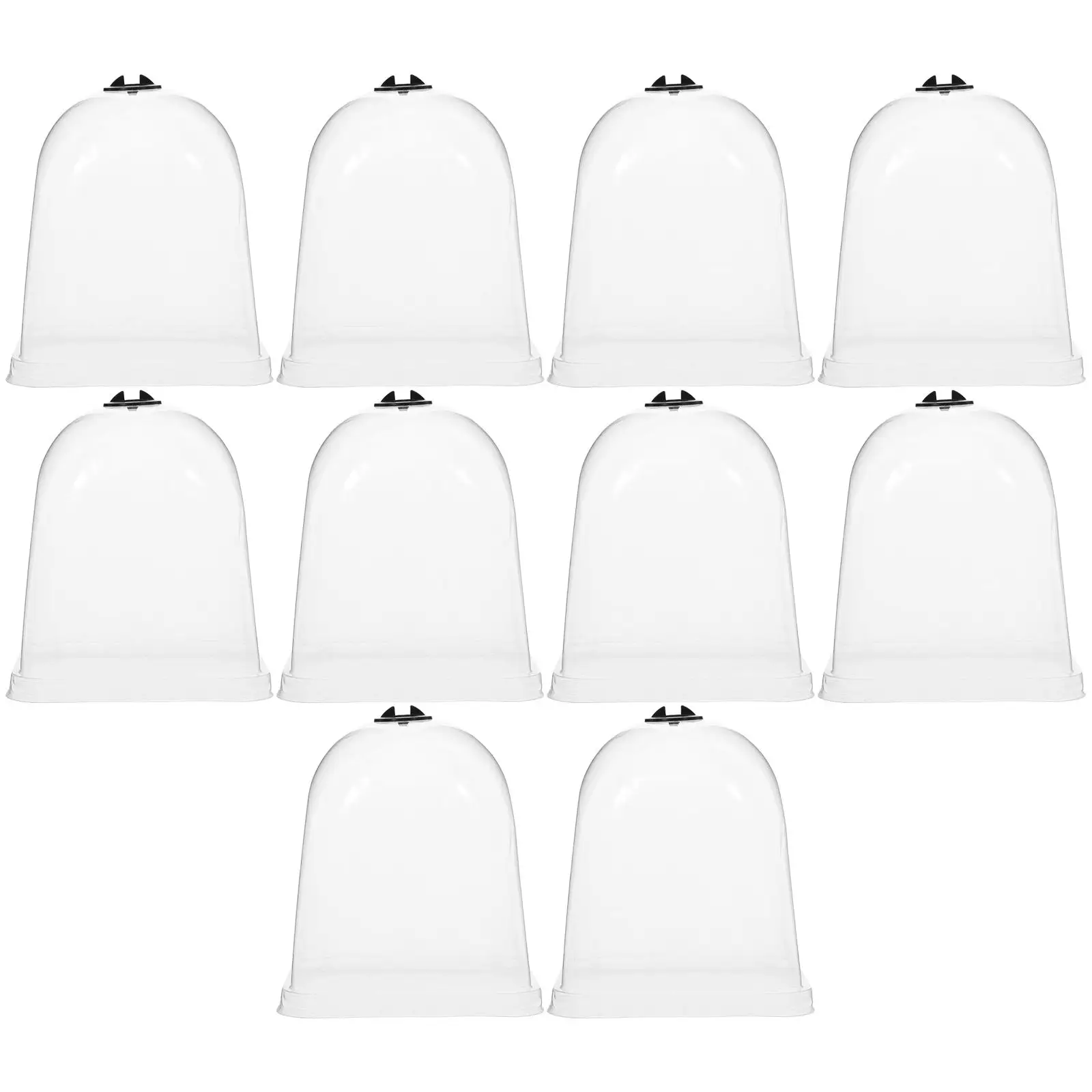 10 Pcs Plants Insulation Cover Food Vegetable Garden Dome Planter Transparent for Mother
10 Pcs Plants Insulation Cover Food Vegetable Garden Dome Planter Transparent for Mother