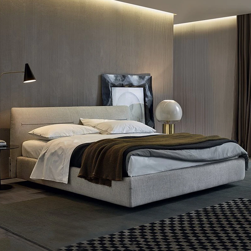 Customized Nordic fabric bed, gray, modern, simple, and washable, with a height of 1.2 meters, 1.5 meters, and 1.8
Customized Nordic fabric bed, gray, modern, simple, and washable, with a height of 1.2 meters, 1.5 meters, and 1.8