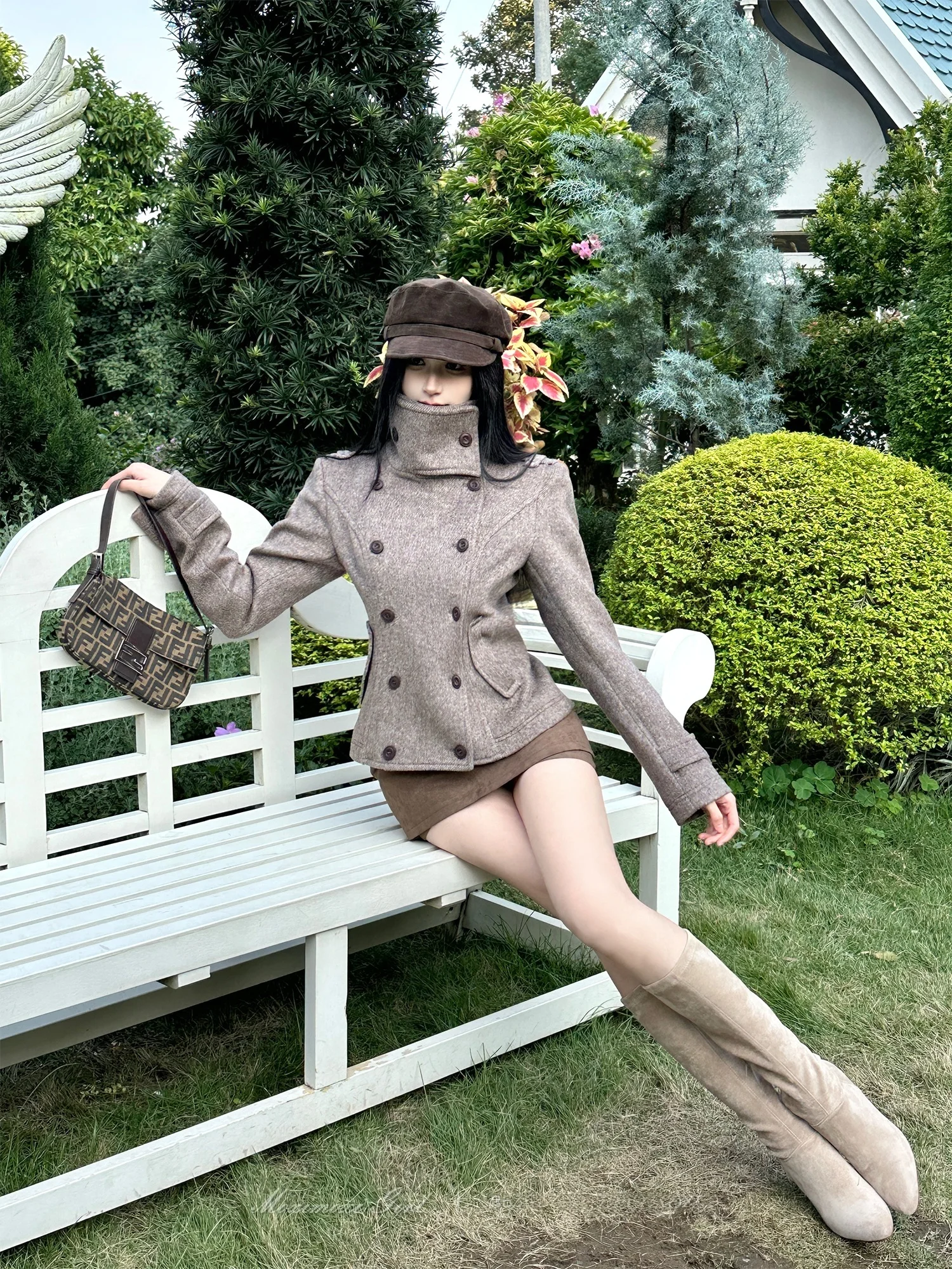 Корейское шерстяное пальто-жакет Moxi NT с двойным рядом пуговиц, приталенное, премиум-класса, для верховой езды, сексуальное, коричневое, для молодых женщин
Корейское шерстяное пальто-жакет Moxi NT с двойным рядом пуговиц, приталенное, премиум-класса, для верховой езды, сексуальное, коричневое, для молодых женщин