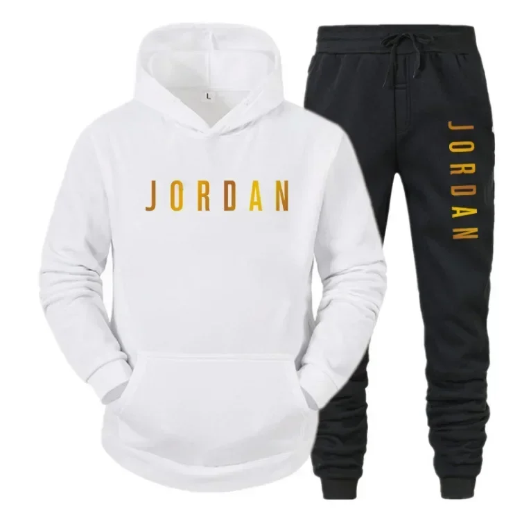 2025 Men's Casual pullover hoodie + Jogging Pants Set Spring and Autumn Fashion fitness sportswear two-piece set
2025 Men's Casual pullover hoodie + Jogging Pants Set Spring and Autumn Fashion fitness sportswear two-piece set