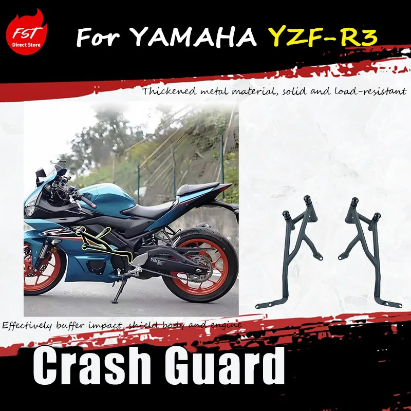 For YAMAHA YZF-R3, modification accessories: protective guard, racing anti-slip bumper, anti-slip bar
For YAMAHA YZF-R3, modification accessories: protective guard, racing anti-slip bumper, anti-slip bar