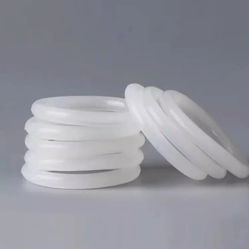 VMQ Silicone O-Ring CS 2.4/3.1/3.5/4/5mm Food Grade Translucent Rubber Seal Ring Heat-Resistant Waterproof Nontoxic OD 8~50mm
VMQ Silicone O-Ring CS 2.4/3.1/3.5/4/5mm Food Grade Translucent Rubber Seal Ring Heat-Resistant Waterproof Nontoxic OD 8~50mm