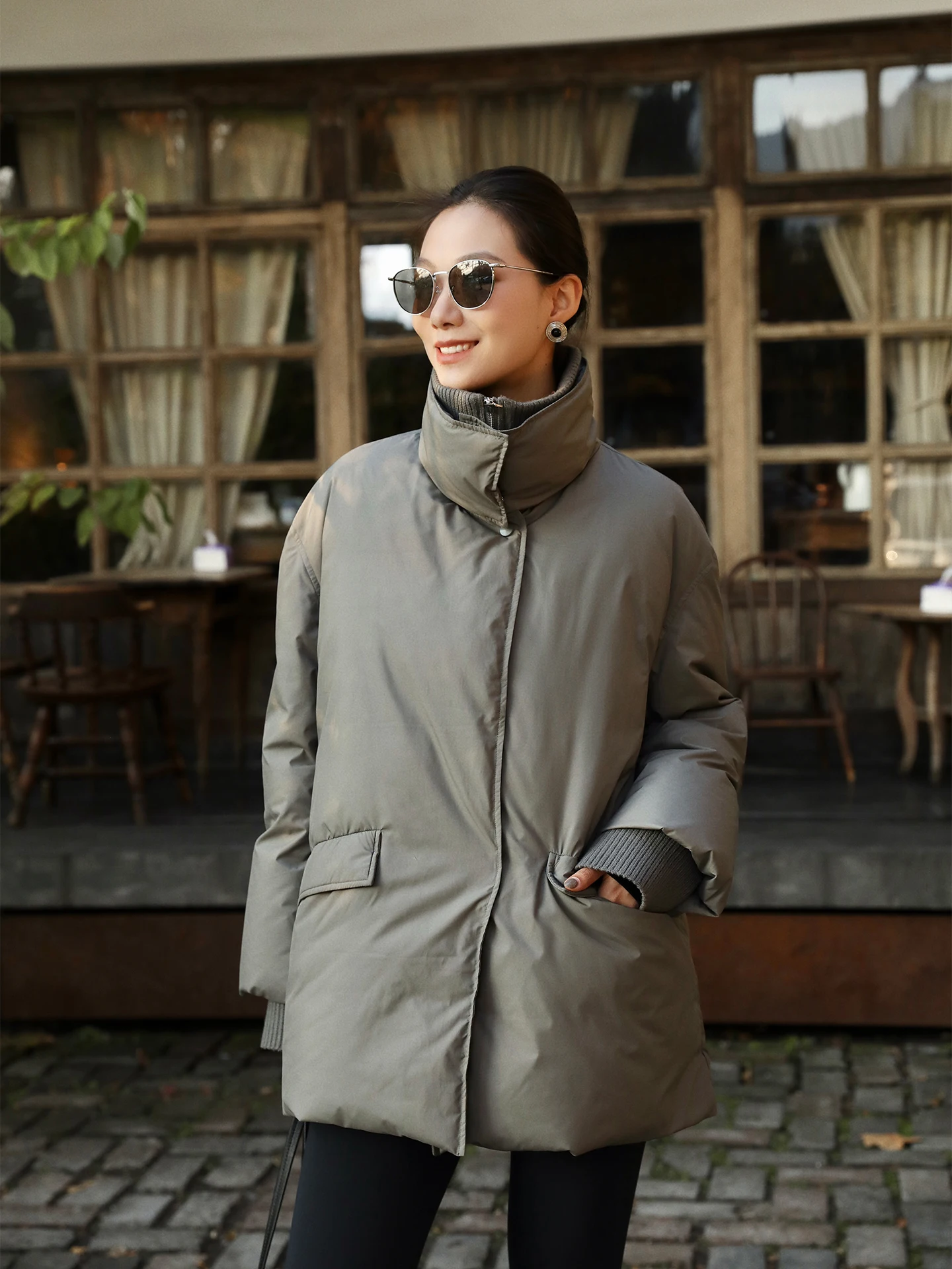 Women's Thiened ort down Jaet White Goose down Splicing Sli Fake Two-Piece Winter Coat Warm Straight Cut Workwear
Women's Thiened ort down Jaet White Goose down Splicing Sli Fake Two-Piece Winter Coat Warm Straight Cut Workwear