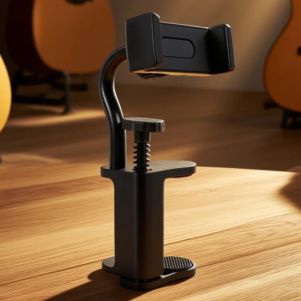 Guitar Stand Holder Hands-Free Thick Guitar Cellphone Mount Multi-Purpose Guitar Camera Clamp for Microphones Stand/Smartphones
Guitar Stand Holder Hands-Free Thick Guitar Cellphone Mount Multi-Purpose Guitar Camera Clamp for Microphones Stand/Smartphones