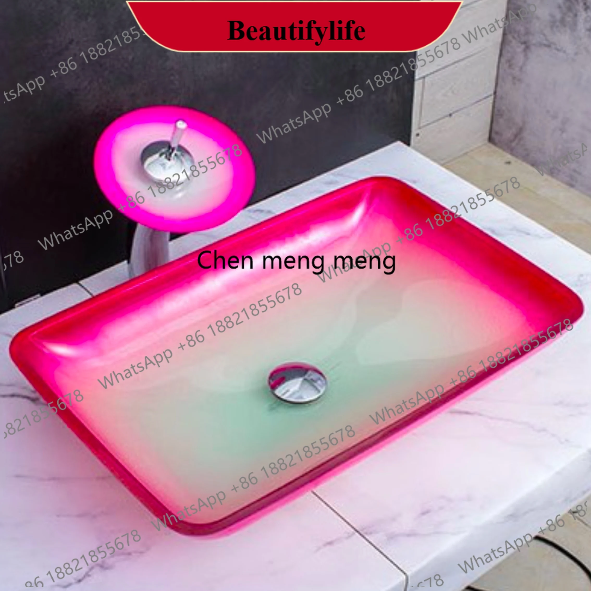 F185 Умывальник из закаленного стекла над столешницей, умывальник для ванной комнаты, бытовая раковина с медным краном и сливом
F185 Умывальник из закаленного стекла над столешницей, умывальник для ванной комнаты, бытовая раковина с медным краном и сливом