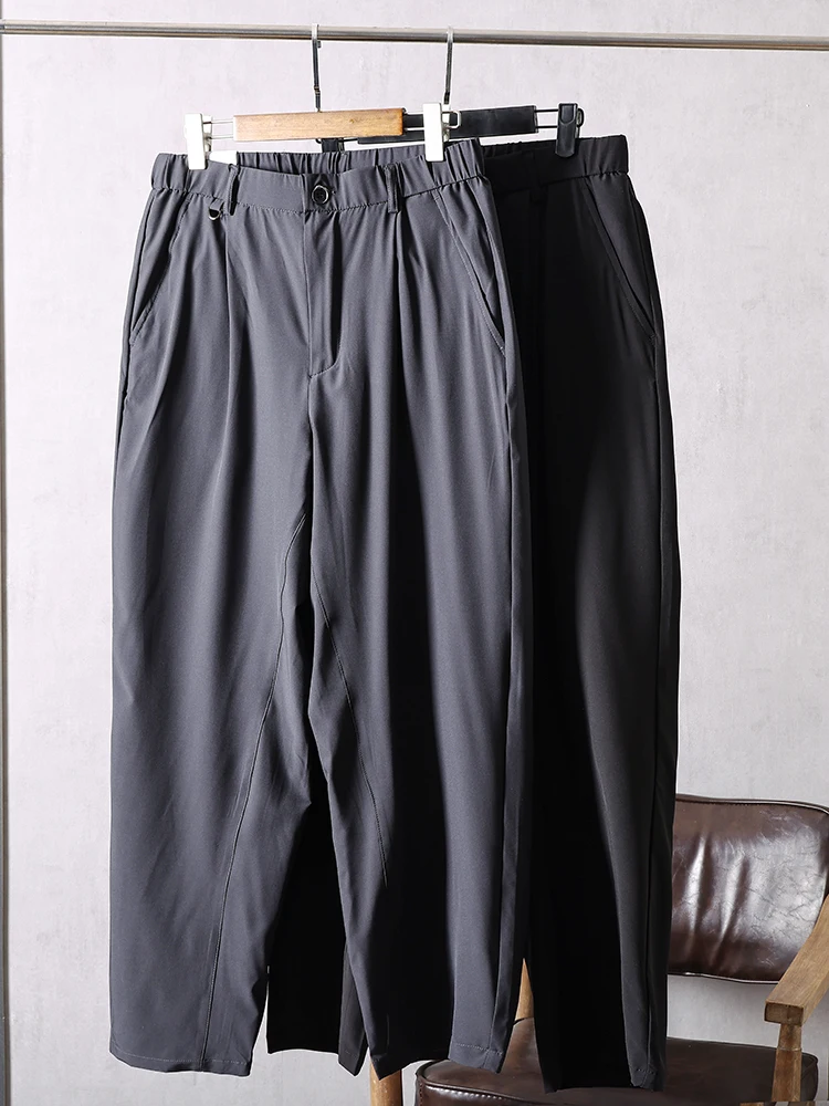 Легкие дышащие мужские повседневные девятисекционные брюки, летние модные облегающие брюки, устойчивые к морщинам, легко в уходе, свободные брюки...
Легкие дышащие мужские повседневные девятисекционные брюки, летние модные облегающие брюки, устойчивые к морщинам, легко в уходе, свободные брюки...