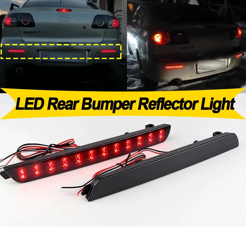2 шт. светодиодный стоп-сигнал, отражатели заднего бампера, задний стоп-сигнал для Mazda Speed3 Mazda3 Mazda 3 Mazda M P 2007 2008 2009
2 шт. светодиодный стоп-сигнал, отражатели заднего бампера, задний стоп-сигнал для Mazda Speed3 Mazda3 Mazda 3 Mazda M P 2007 2008 2009