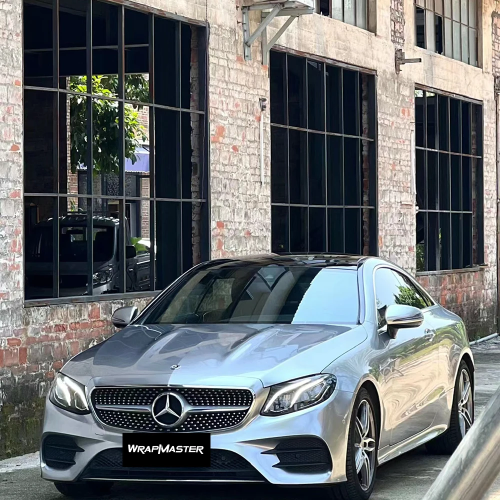 Wrapmaster Sand Proof High Gloss Vinyl PET Self Healing Liquid Metal Silver Full Car Wrap Prices
Wrapmaster Sand Proof High Gloss Vinyl PET Self Healing Liquid Metal Silver Full Car Wrap Prices
