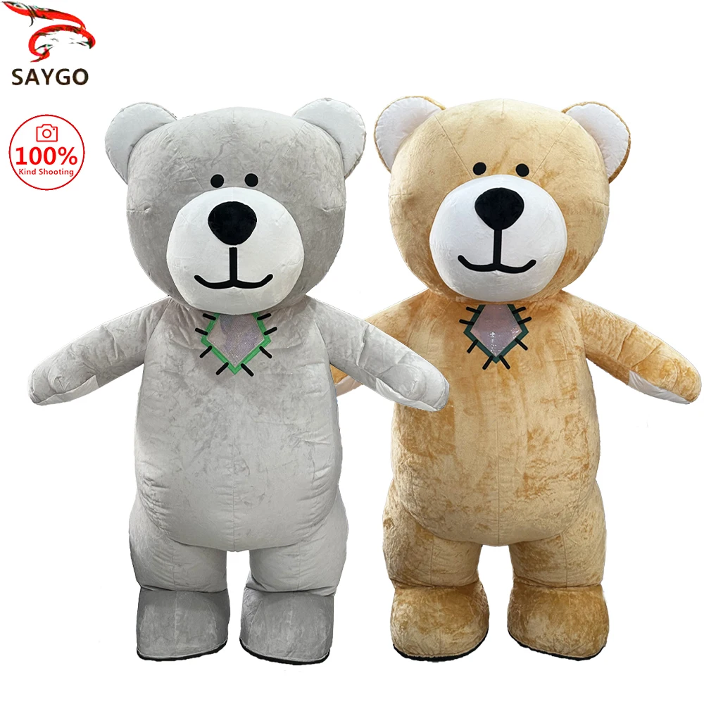 SAYGO New Patch Bear Inflatable Costume Mascot Parade Adult Character Cosplay Animal Birthday Halloween Party Event Plush Set
SAYGO New Patch Bear Inflatable Costume Mascot Parade Adult Character Cosplay Animal Birthday Halloween Party Event Plush Set