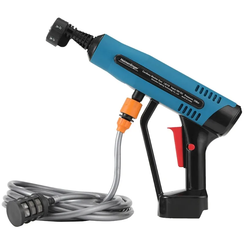 【Hot Item】Brushless Cordless Handheld High-Pressure 25bar (2.5mbpa) Car Washer Gun for Car/Fence/Floor/Patio Cleani
【Hot Item】Brushless Cordless Handheld High-Pressure 25bar (2.5mbpa) Car Washer Gun for Car/Fence/Floor/Patio Cleani