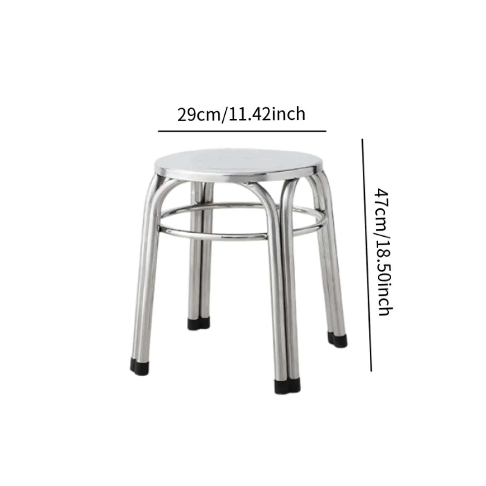 Metal Stool Stainless Steel Stackable Easy Clean Comfortable Seating Furniture Backless Bar Stool for Indoor Home Office
Metal Stool Stainless Steel Stackable Easy Clean Comfortable Seating Furniture Backless Bar Stool for Indoor Home Office