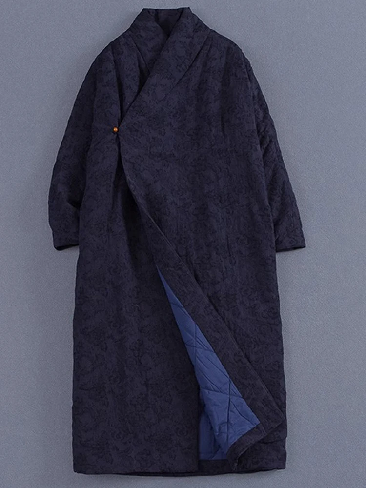 Женский теплый хлопковый халат Thiened с хлопковой подкладкой и длинными пуговицами в стиле ретро, зимний модный женский халат...
Женский теплый хлопковый халат Thiened с хлопковой подкладкой и длинными пуговицами в стиле ретро, зимний модный женский халат...