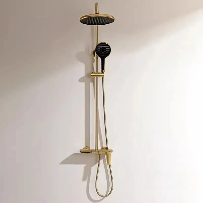 Элитная душевая система с трёхрежимным смесителем, тропическим душем и лейкой, комплект для ванной комнаты, смеситель для душа, медная душевая комбинация
Элитная душевая система с трёхрежимным смесителем, тропическим душем и лейкой, комплект для ванной комнаты, смеситель для душа, медная душевая комбинация