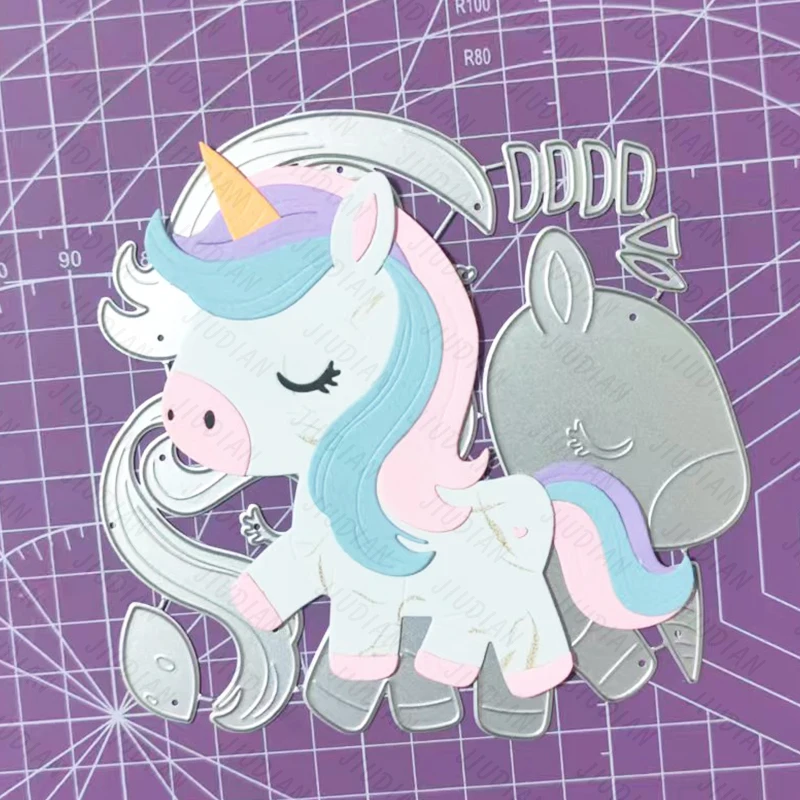 New Cartoon Horse Metal Cutting Dies Scrapbooking For DIY Greeting Card Reliefs Craft Stamps Photo Album Embossing Dies
New Cartoon Horse Metal Cutting Dies Scrapbooking For DIY Greeting Card Reliefs Craft Stamps Photo Album Embossing Dies
