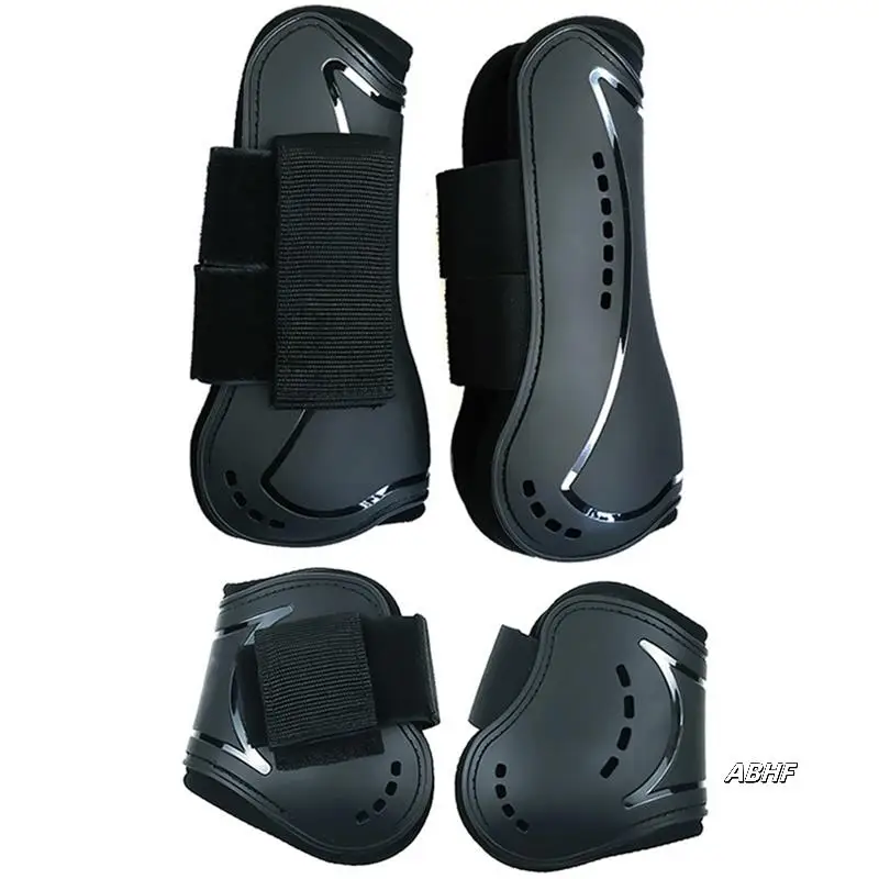 1Set Horse Leg Protective Boots Adjustable PU Neoprene Horse Splint Boots Leg Protection Support For Training Racing
1Set Horse Leg Protective Boots Adjustable PU Neoprene Horse Splint Boots Leg Protection Support For Training Racing