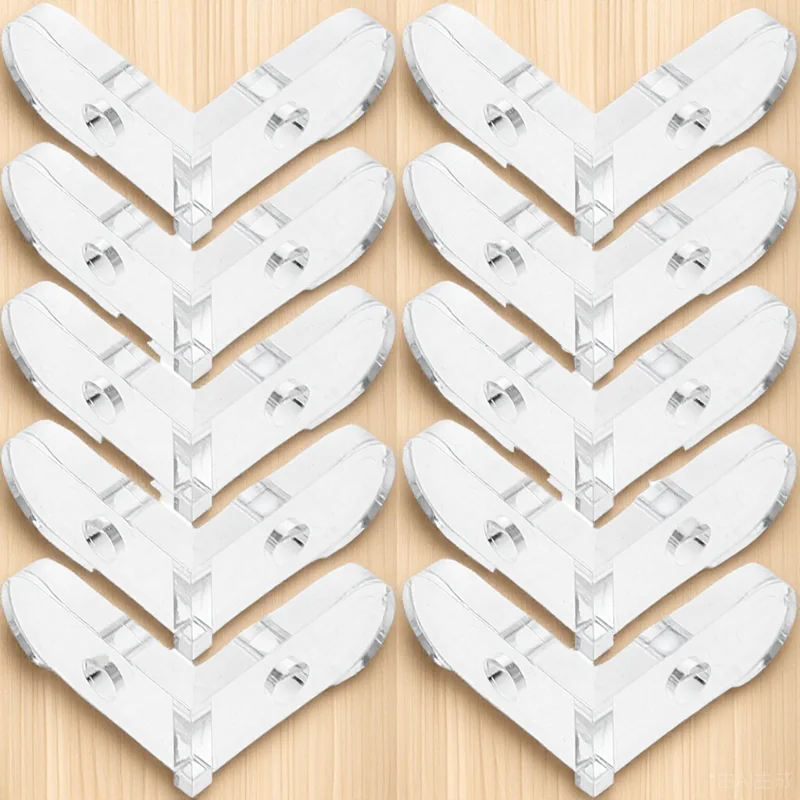 15pcs Fixed Buckle Corner Codes Transparent Acrylic Angle Brackets Sturdy Detachable Box Connectors Durable Storage Display
15pcs Fixed Buckle Corner Codes Transparent Acrylic Angle Brackets Sturdy Detachable Box Connectors Durable Storage Display