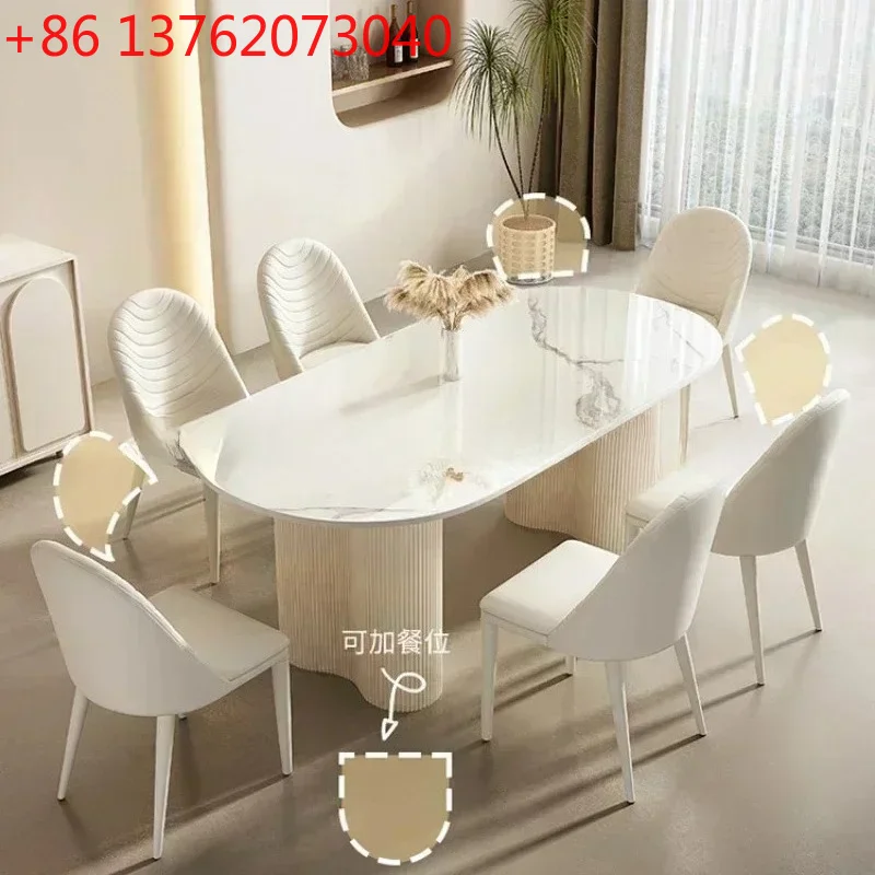 Oval Design Marble Modern Tables Kitchen Dining Tables Living Room Nordic Party Dining Luxury Mesa Comedor Home Furniture
Oval Design Marble Modern Tables Kitchen Dining Tables Living Room Nordic Party Dining Luxury Mesa Comedor Home Furniture