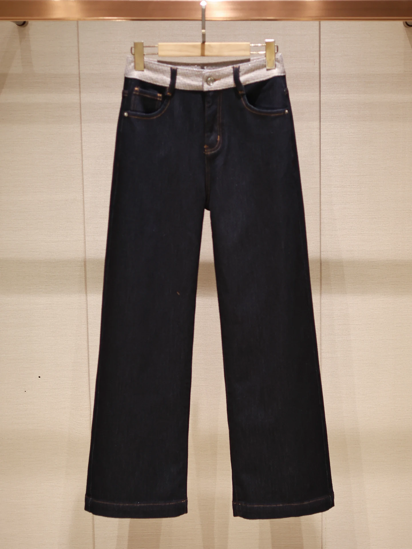 High Waist Straight Leg Jeans Women's Slimming Blue Denim Pants Autumn New Arrival Long Legging Effect Casual Pure Color
High Waist Straight Leg Jeans Women's Slimming Blue Denim Pants Autumn New Arrival Long Legging Effect Casual Pure Color