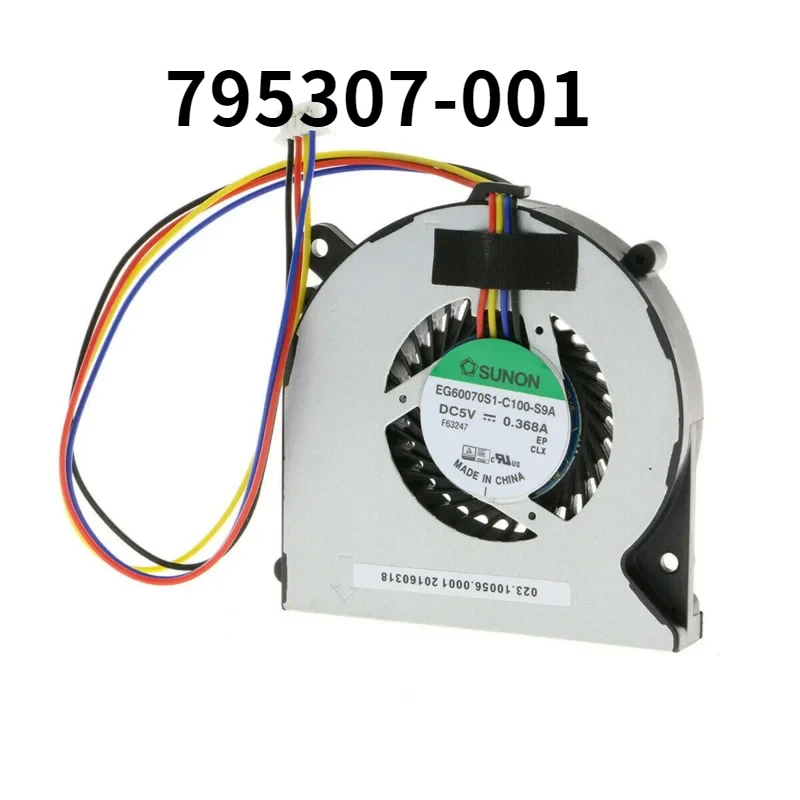 Новый оригинальный вентилятор охлаждения процессора для ПК HP 260 G1 G2 DM 795307 -001
Новый оригинальный вентилятор охлаждения процессора для ПК HP 260 G1 G2 DM 795307 -001