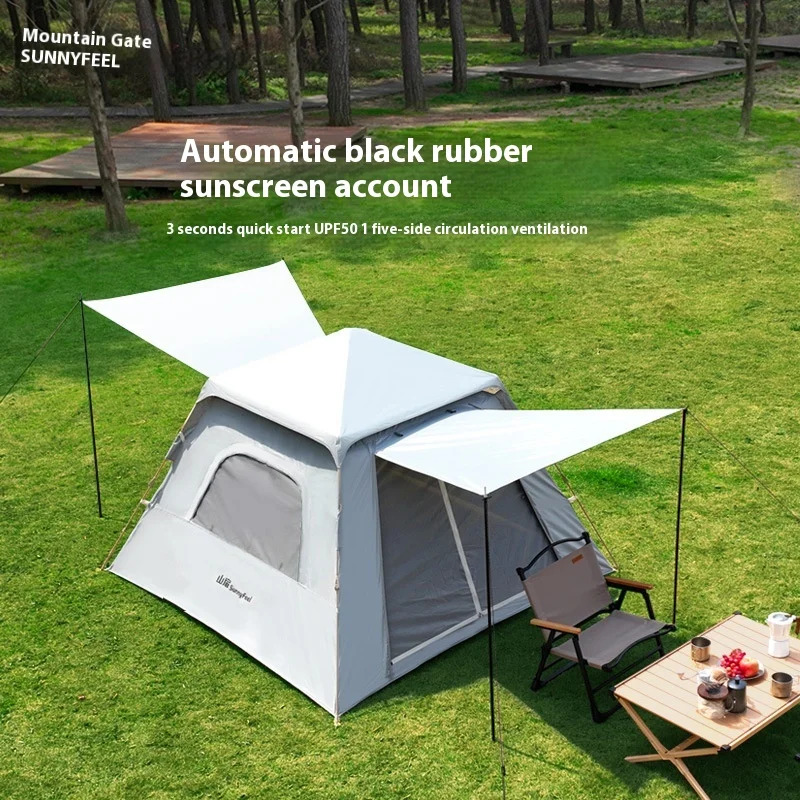 Quick Open Tent Outdoor Automatic 3-4 Person Vinyl Folding Portable Free Camping Tent Camping Spring Beach Travel Family
Quick Open Tent Outdoor Automatic 3-4 Person Vinyl Folding Portable Free Camping Tent Camping Spring Beach Travel Family
