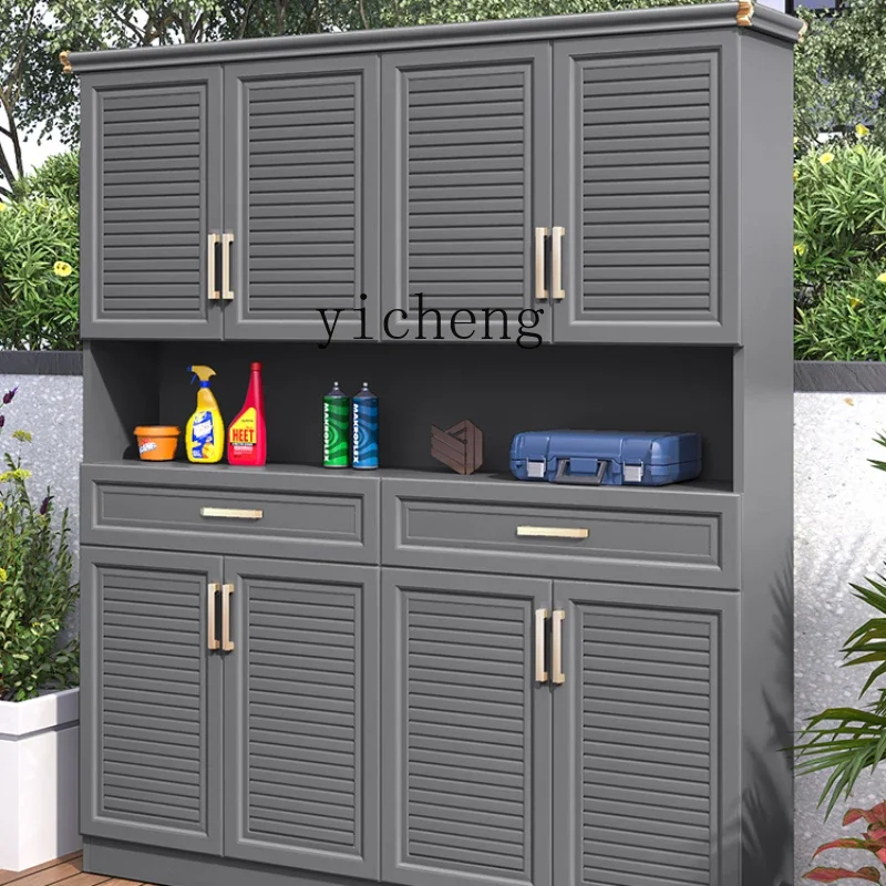 Outdoor Aluminum Alloy Shoe Cabinet Waterproof and Sun Protection Cabinet Storage Large Capacity Storage Cabinet 
Outdoor Aluminum Alloy Shoe Cabinet Waterproof and Sun Protection Cabinet Storage Large Capacity Storage Cabinet