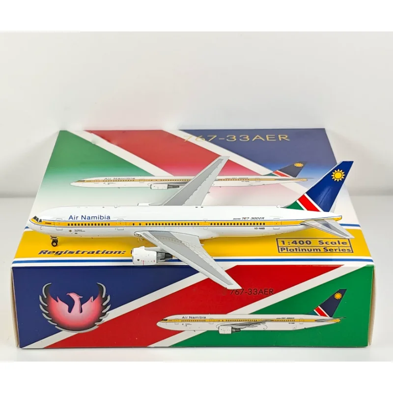 Phoenix 1/400 Scale Namibia Airlines B767-300ER V5-NMB Alloy Aircraft Model Collection Decoration Item
Phoenix 1/400 Scale Namibia Airlines B767-300ER V5-NMB Alloy Aircraft Model Collection Decoration Item