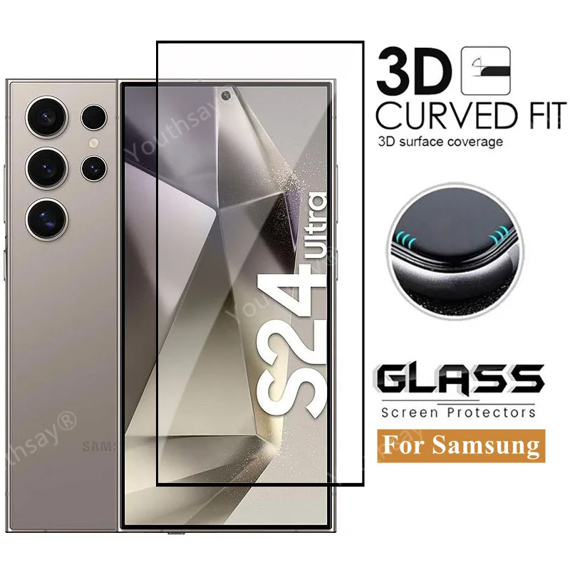 Full Cover Glass for Samsung Galaxy S24 Ultra Tempered Glass Samsung S24 Ultra Screen Protector Lens Film For Samsung S24 Ultra
Full Cover Glass for Samsung Galaxy S24 Ultra Tempered Glass Samsung S24 Ultra Screen Protector Lens Film For Samsung S24 Ultra