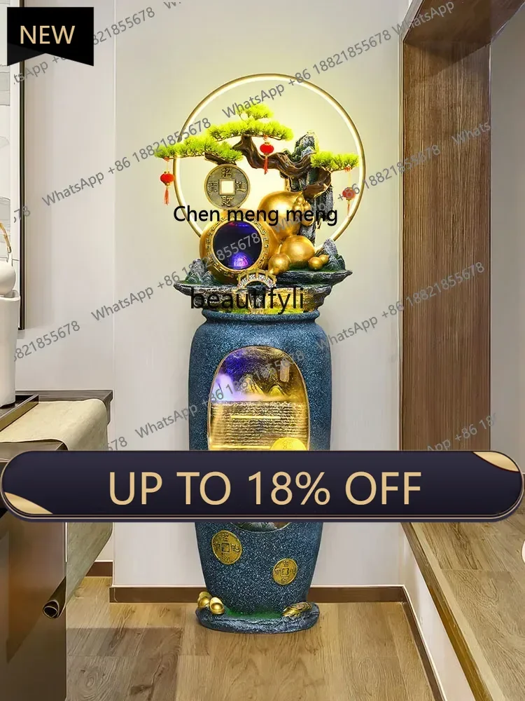 P178 Living Room Chinese Rockery Gourd Flowing Water Ornaments Fengshui Wheel Decorative Fountain Waterscape Opening and Housew
P178 Living Room Chinese Rockery Gourd Flowing Water Ornaments Fengshui Wheel Decorative Fountain Waterscape Opening and Housew