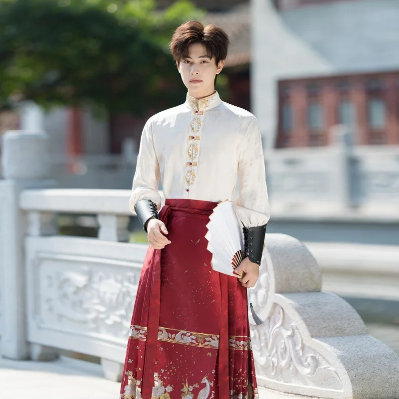 Hanfu Men&Women Chinese Traditional Embroidery Hanfu Sets Ancient Swordsman Clothing Male Kimono Tang Suit Dance Costumes
Hanfu Men&Women Chinese Traditional Embroidery Hanfu Sets Ancient Swordsman Clothing Male Kimono Tang Suit Dance Costumes