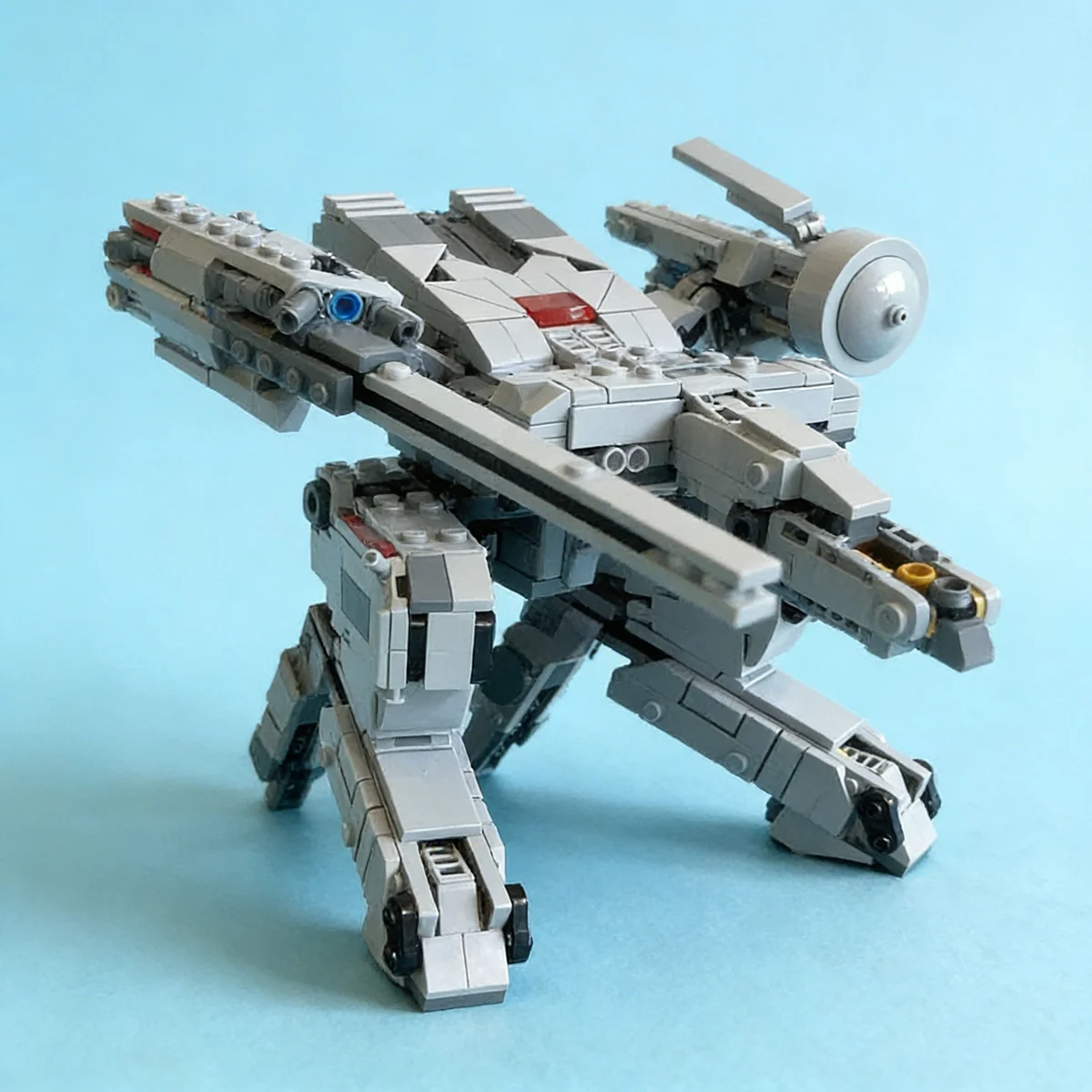 NEW 582PCS MOC Star Series Metal Gear Rex Building Blocks Model DIY Assemble Bricks Mech Robotics Solid Creative Kids Toys Gifts
NEW 582PCS MOC Star Series Metal Gear Rex Building Blocks Model DIY Assemble Bricks Mech Robotics Solid Creative Kids Toys Gifts