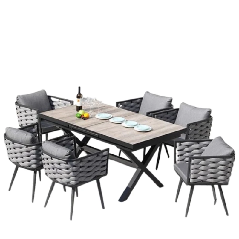 Garden Sets Waterproof Modern High End Material Patio Outdoor Set Alfresco Quality Meble Ogrodowe Garden Furniture
Garden Sets Waterproof Modern High End Material Patio Outdoor Set Alfresco Quality Meble Ogrodowe Garden Furniture