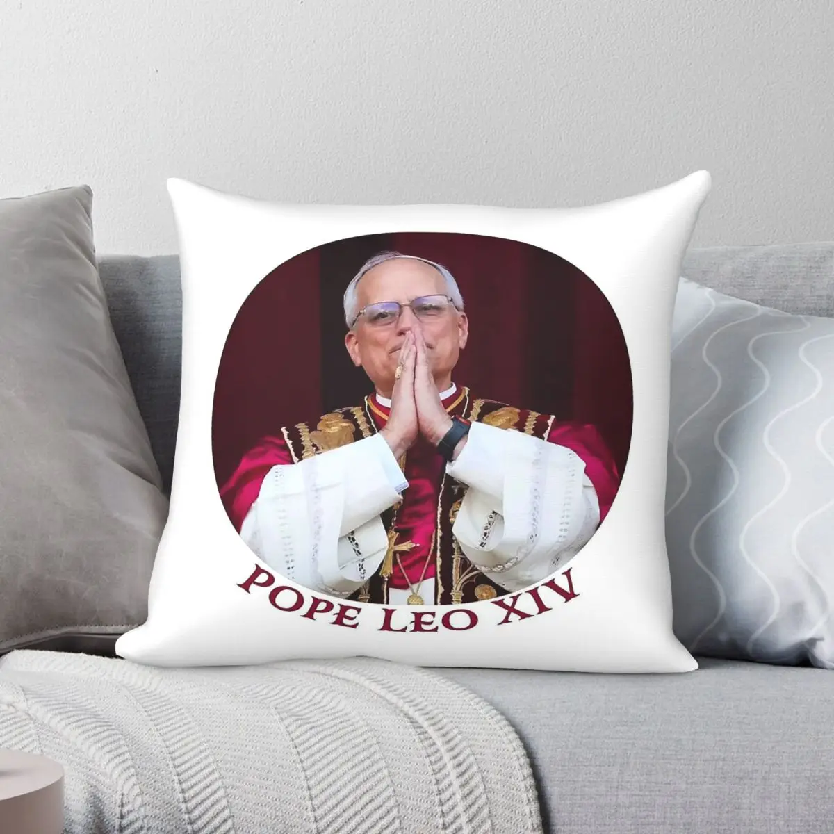 Pope Leo Xiv Vatican Pillowcase Polyester Linen Velvet Creative Zip Decor Pillow Case Car Cushion Cover 18"
Pope Leo Xiv Vatican Pillowcase Polyester Linen Velvet Creative Zip Decor Pillow Case Car Cushion Cover 18"