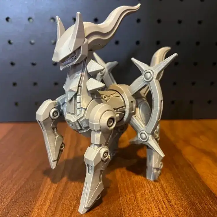 Pokémon 3D Printed Mechanical Pokémon Arceus Handicraft Mecha-style Model Collectible Gift Cute Gift for Friends
Pokémon 3D Printed Mechanical Pokémon Arceus Handicraft Mecha-style Model Collectible Gift Cute Gift for Friends