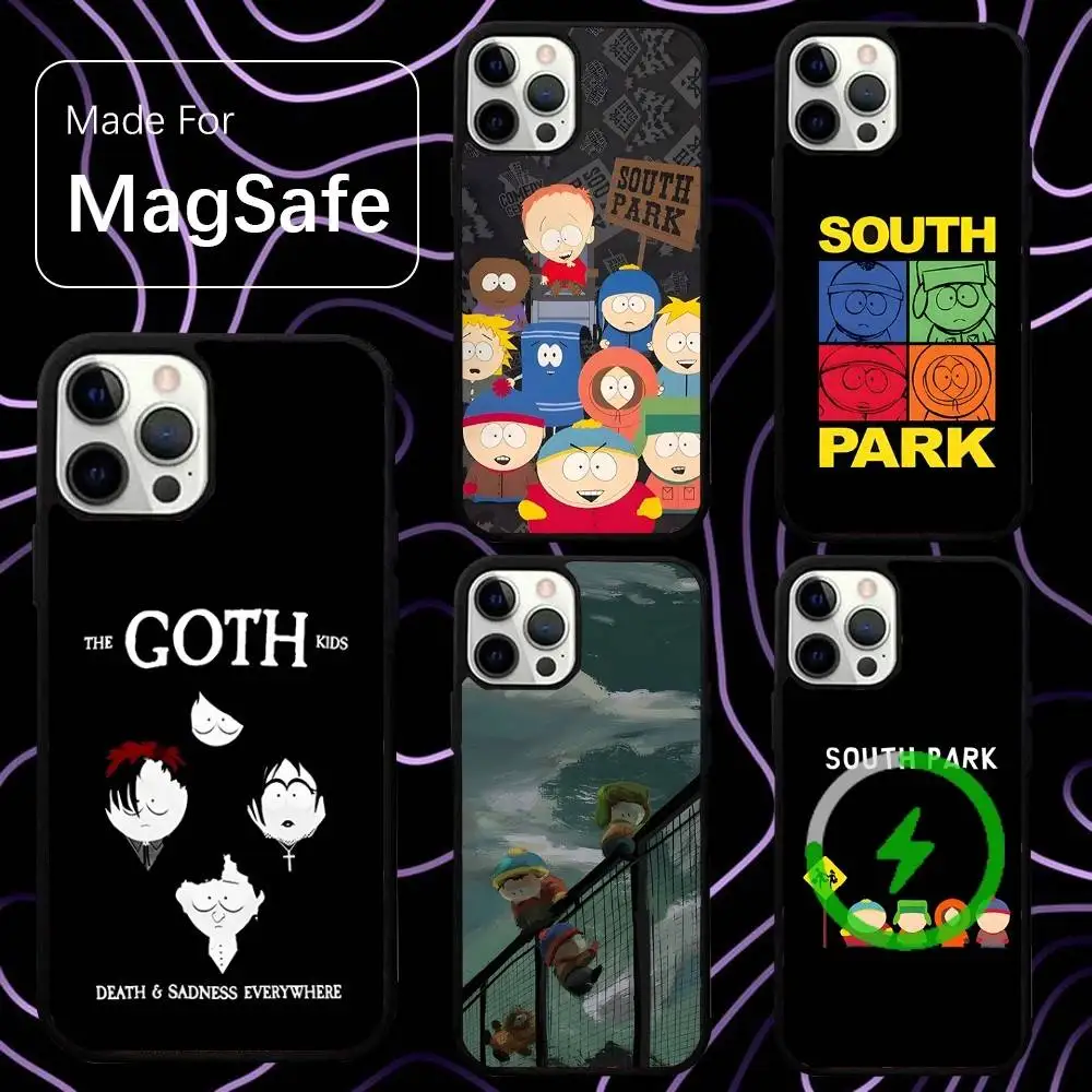 South P-Park Cartoon Phone Case For iPhone 16,15,14,13,12,11,Pro,Max,Plus,Mini,SE New Magsafe Magnetic Wireless Charging
South P-Park Cartoon Phone Case For iPhone 16,15,14,13,12,11,Pro,Max,Plus,Mini,SE New Magsafe Magnetic Wireless Charging