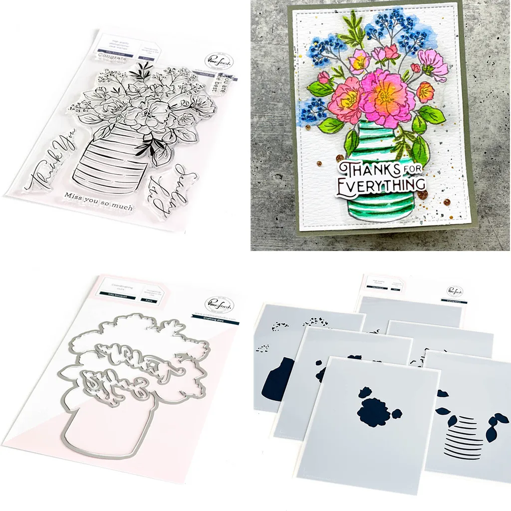 2023 Inky Bouquet Metal Cutting Dies Layering Stencils Clear StampsDIY Scrapbooking Paper Craft Handmade Make Album Card Punch
2023 Inky Bouquet Metal Cutting Dies Layering Stencils Clear StampsDIY Scrapbooking Paper Craft Handmade Make Album Card Punch