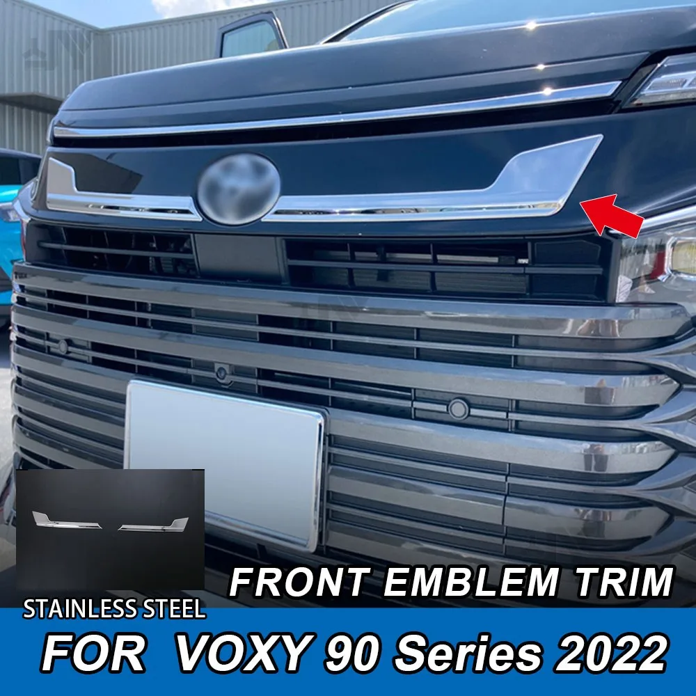 Front Emblem Trim SUS304 Stainless Steel Stickers Car Exterior Chrome Car Styling Accessories For Toyota Voxy 90 Serise 2022
Front Emblem Trim SUS304 Stainless Steel Stickers Car Exterior Chrome Car Styling Accessories For Toyota Voxy 90 Serise 2022