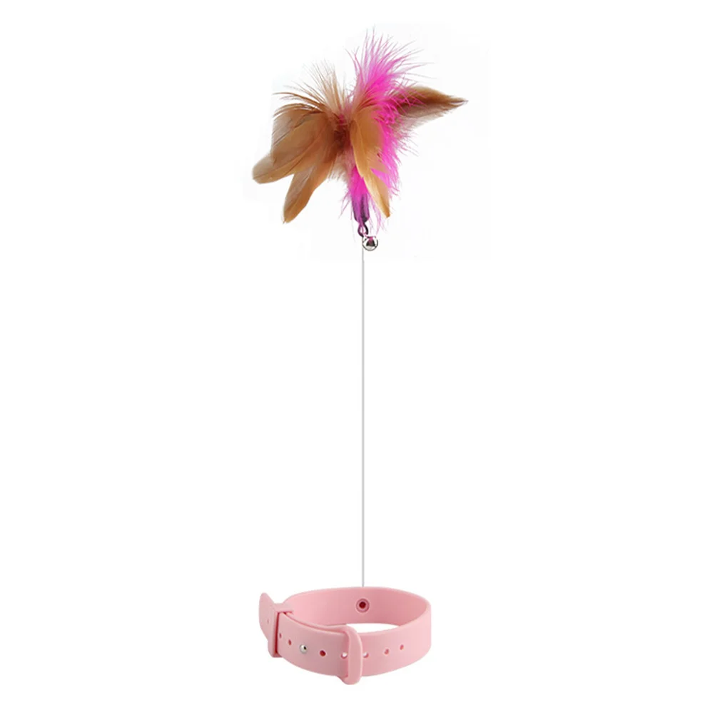 Cat Self-healing Stick Toy Collar Kitten Collars Teasing Plaything Interactive Artificial Feather Pet Teaser Wand
Cat Self-healing Stick Toy Collar Kitten Collars Teasing Plaything Interactive Artificial Feather Pet Teaser Wand